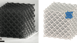 New Ultralight Ceramic Cubes Can Be Squished and Recover Like a Sponge